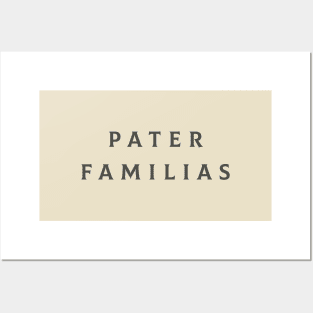 Pater Familias Posters and Art